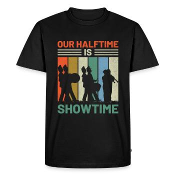 Marching Band Sayings Funny Marching Instruments - Men's Premium Organic T-Shirt - black - Front - Nico (187cm)