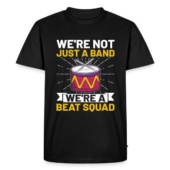Drum Corps Marching Band Drum Corp Music Percussio - Men's Premium Organic T-Shirt - black - Front - Nico (187cm)