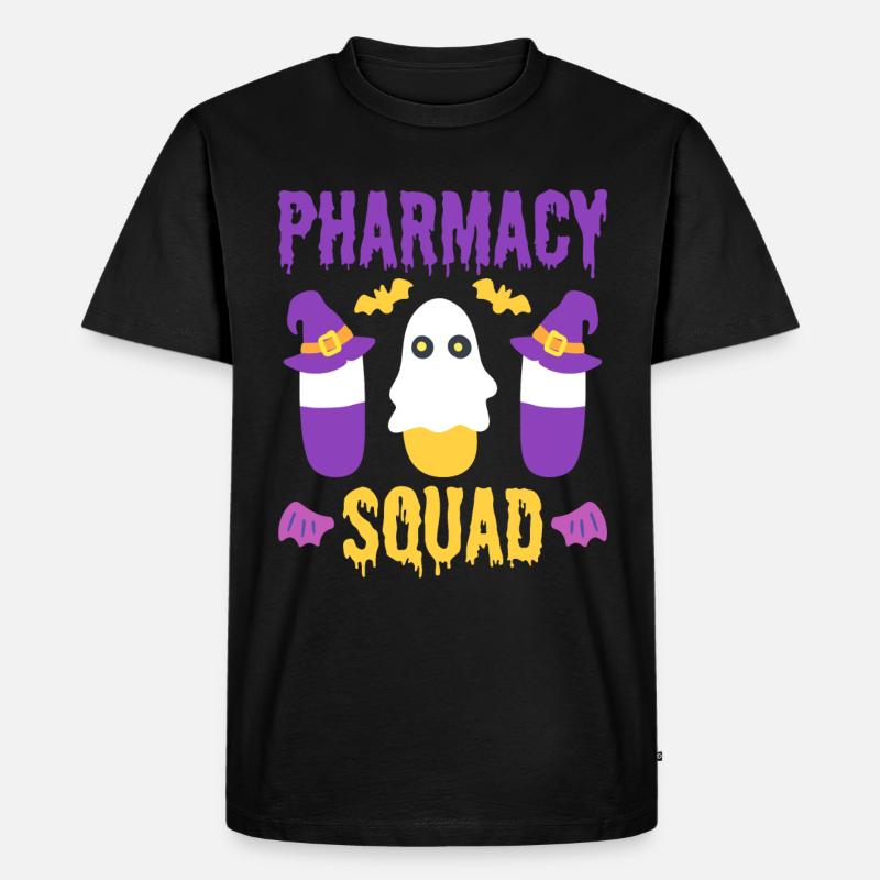 Pharmacy Squad Apotheker - Männer Premium Bio T-Shirt - Schwarz
