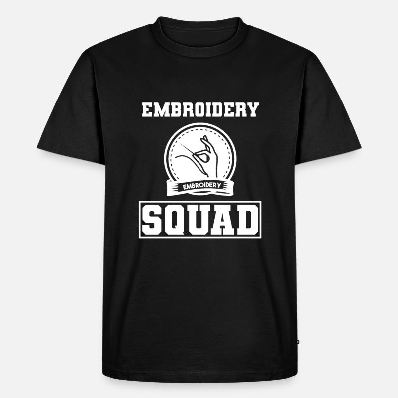 Quilting Lover Modedesigner Näherin - Männer Premium Bio T-Shirt - Schwarz