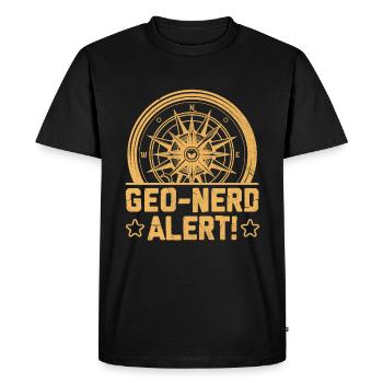 Géocaching Géocache Géocacher Funny Geocacher Sayi - T-shirt Premium bio Homme - noir - Devant - Nico (187cm)