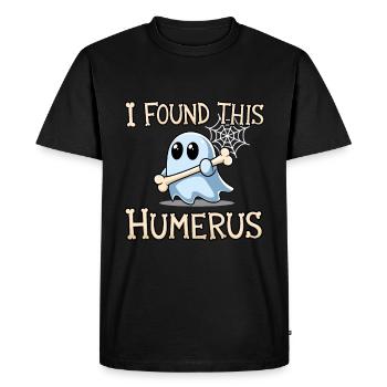 Halloween Ghost Nurse Bone Hospital - T-shirt Premium bio Homme - noir - Devant - Nico (187cm)
