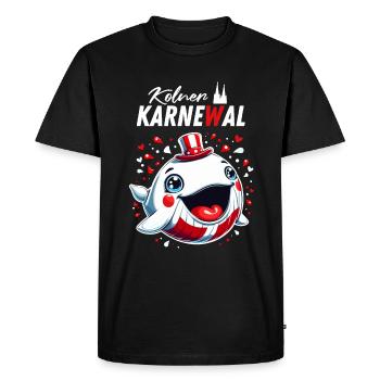Carnaval de Cologne Wal rut Wiess Kölle Alaaf Cologne - T-shirt Premium bio Homme - noir - Devant - Nico (187cm)
