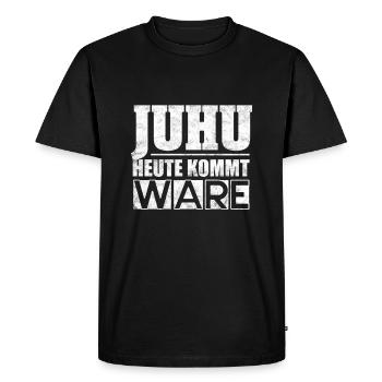vente au détail - T-shirt Premium bio Homme - noir - Devant - Nico (187cm)