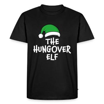 L’elfe de la gueule de bois - T-shirt Premium bio Homme - noir - Devant - Nico (187cm)