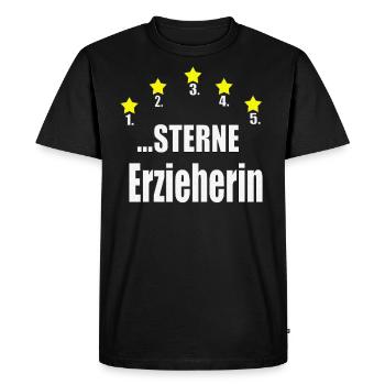 Éducateur éducateur enfants cadeau de maternelle - T-shirt Premium bio Homme - noir - Devant - Nico (187cm)