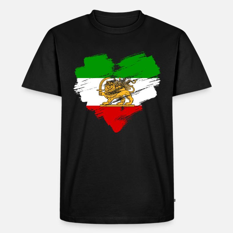 Persien - Männer Premium Bio T-Shirt - Schwarz