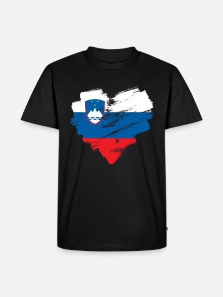 Slovenia - Men's Premium Organic T-Shirt - black