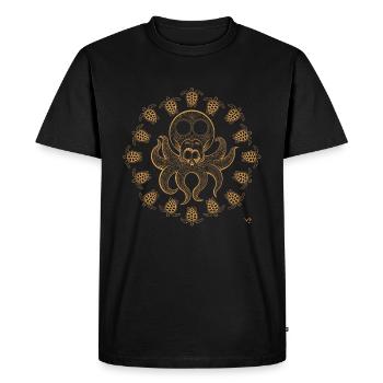 Skullopod - T-shirt Premium bio Homme - noir - Devant - Nico (187cm)