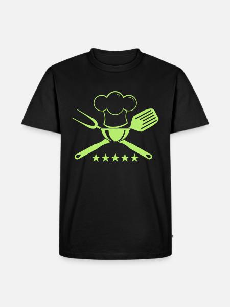 (koch_12_1f) - Men's Premium Organic T-Shirt - black