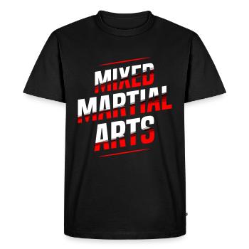 MMA / Mixed Martial Arts - T-shirt Premium bio Homme - noir - Devant - Nico (187cm)