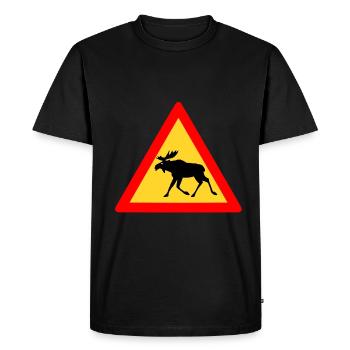 Orignal grincheux - T-shirt Premium bio Homme - noir - Devant - Nico (187cm)