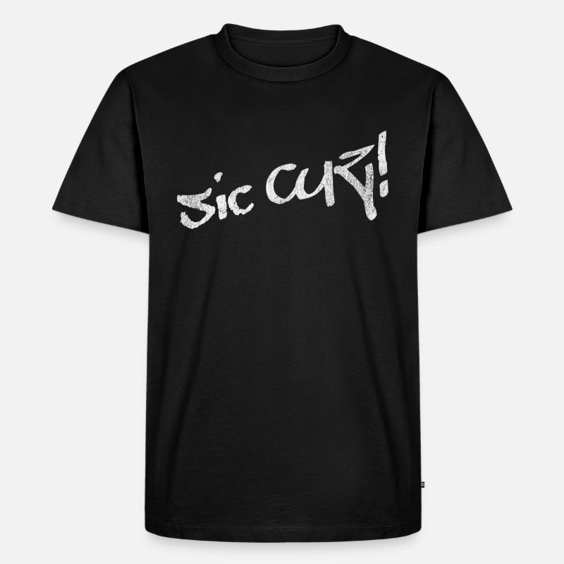 Sic Cuz ! - Männer Premium Bio T-Shirt - Schwarz