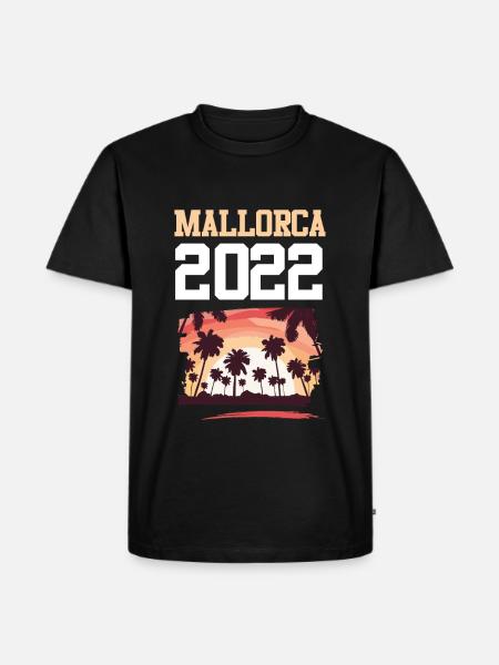 Mallorca 2022 - Men's Premium Organic T-Shirt - black