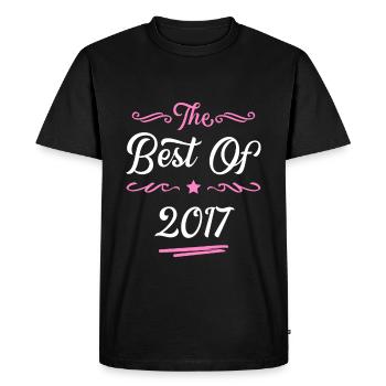 2017 best of - T-shirt Premium bio Homme - noir - Devant - Nico (187cm)