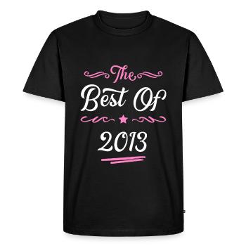 2013 best of - T-shirt Premium bio Homme - noir - Devant - Nico (187cm)