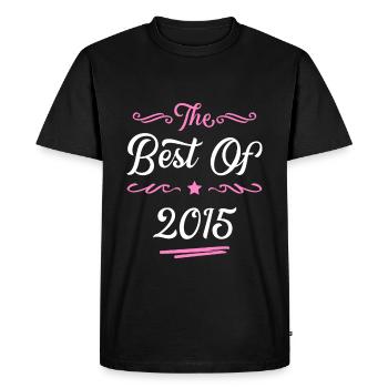 2015 best of - Men's Premium Organic T-Shirt - black - Front - Nico (187cm)