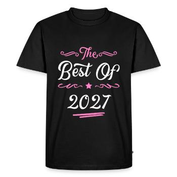 2027 best of - T-shirt Premium bio Homme - noir - Devant - Nico (187cm)