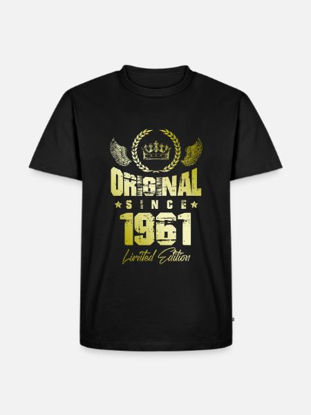 Édition limitée 1961 - T-shirt Premium bio Homme - noir