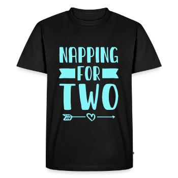 amour de bébé - T-shirt Premium bio Homme - noir - Devant - Nico (187cm)