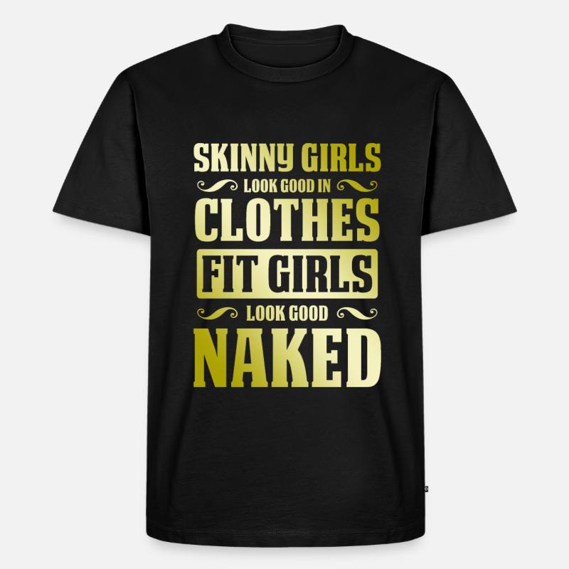 ich bin dein gott psalm - Männer Premium Bio T-Shirt - Schwarz