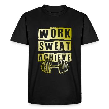 bible de la vérité dans l’amour - T-shirt Premium bio Homme - noir - Devant - Nico (187cm)