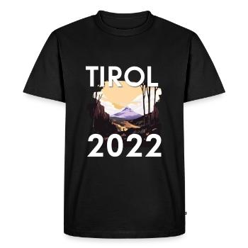 Tyrol 2022 - T-shirt Premium bio Homme - noir - Devant - Nico (187cm)