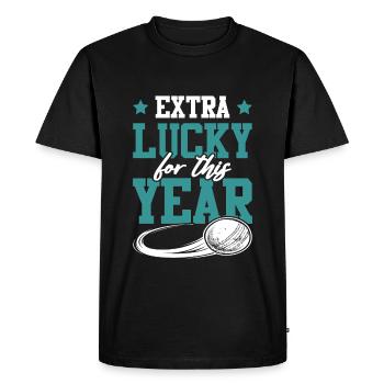 Cricket drôle de dicton - T-shirt Premium bio Homme - noir - Devant - Nico (187cm)