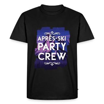 Apres SKi Party Crew - T-shirt Premium bio Homme - noir - Devant - Nico (187cm)