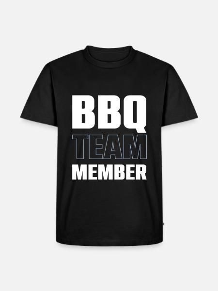 Équipe Bbq - T-shirt Premium bio Homme - noir