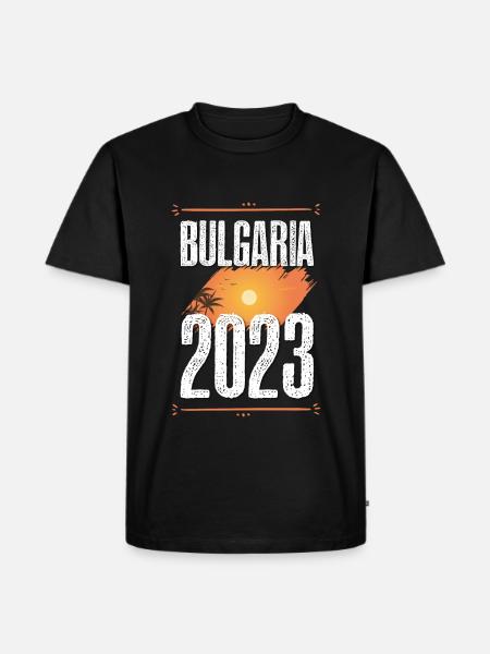 Bulgaria 2023 - Men's Premium Organic T-Shirt - black