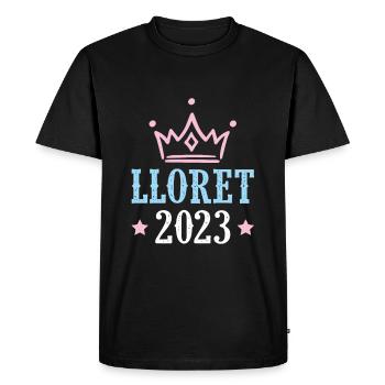 Lloret de Mar 2023 - T-shirt Premium bio Homme - noir - Devant - Nico (187cm)