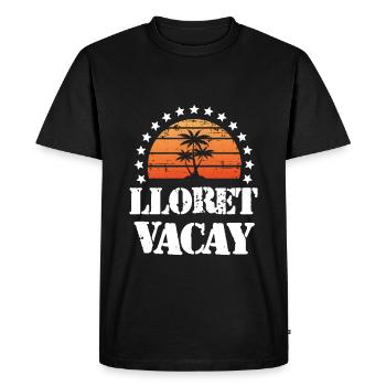 Tourisme Lloret De Mar - T-shirt Premium bio Homme - noir - Devant - Nico (187cm)