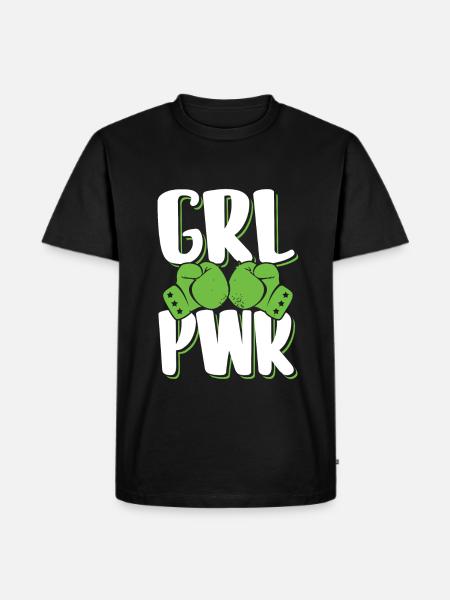Boxe fille fille - T-shirt Premium bio Homme - noir