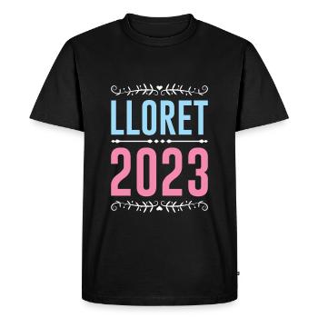 Lloret De Mar 2023 - T-shirt Premium bio Homme - noir - Devant - Nico (187cm)