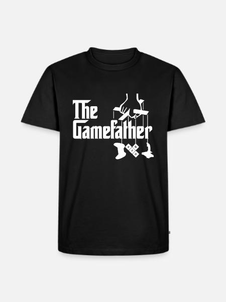 Gamer Tshirt - Männer Premium Bio T-Shirt - Schwarz