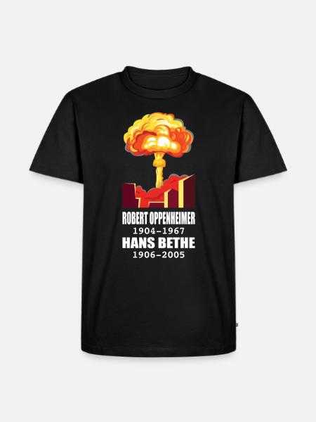 Robert Oppenheimer - T-shirt Premium bio Homme - noir
