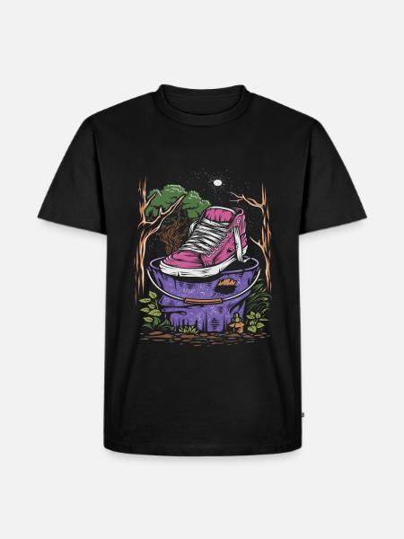 Chaussures - T-shirt Premium bio Homme - noir