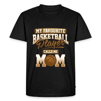 Favourite Basketball Player - T-shirt Premium bio Homme - noir - Devant - Nico (187cm)