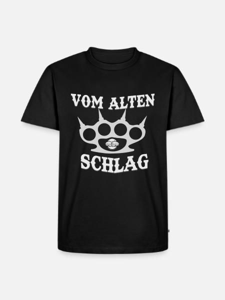 From the old beat - Men's Premium Organic T-Shirt - black