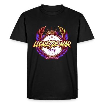 Lloret De Mar Crew Colorful - Men's Premium Organic T-Shirt - black - Front - Nico (187cm)