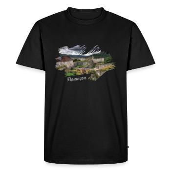 Franche Comté Besançon - T-shirt Premium bio Homme - noir - Devant - Nico (187cm)
