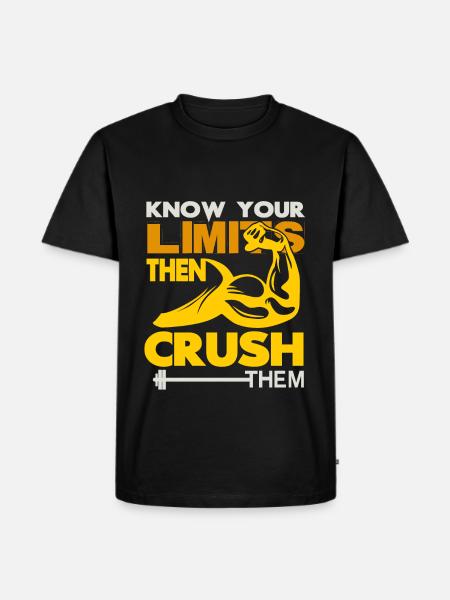 Musculation - T-shirt Premium bio Homme - noir