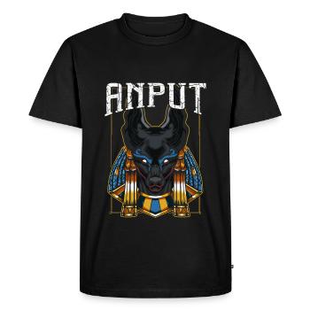 Dieu mythologie dieu déesse égyptienne - T-shirt Premium bio Homme - noir - Devant - Nico (187cm)
