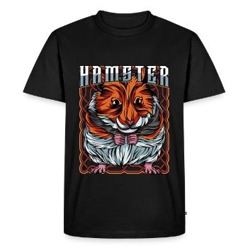 Cadeau de souris pour rongeur pour animaux de compagnie à la mode - T-shirt Premium bio Homme - noir - Devant - Nico (187cm)