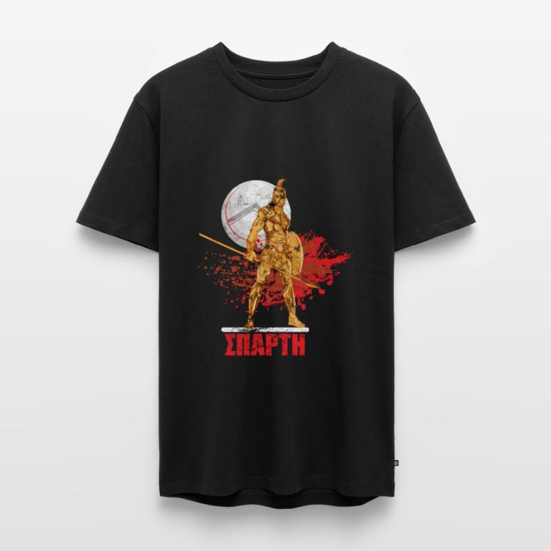 Sparta Warrior Lambda Shield Men's Premium Organic T-Shirt