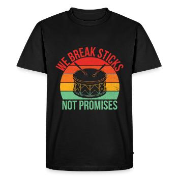 Drum Corps Marching Band Drum Corp Music Percussio - Men's Premium Organic T-Shirt - black - Front - Nico (187cm)