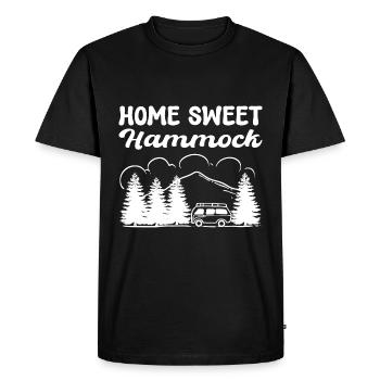 Happy Camping Motorhome - Men's Premium Organic T-Shirt - black - Front - Nico (187cm)