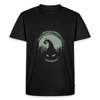 T-shirt Costume Monstre d'Halloween Masque Géant - T-shirt Premium bio Homme - noir - Devant - Nico (187cm)