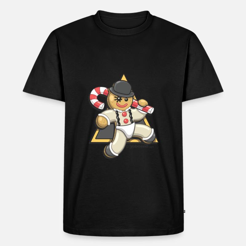 Christmas Droogie - Männer Premium Bio T-Shirt - Schwarz